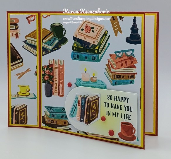 Stampin' Up! Creative Haven Book Fold 4 creativestampingdesigns.com