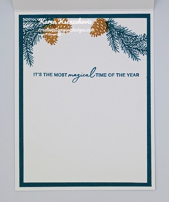 Stampin' Up! Delicate Pines CAS 5 creativestampingdesigns.com