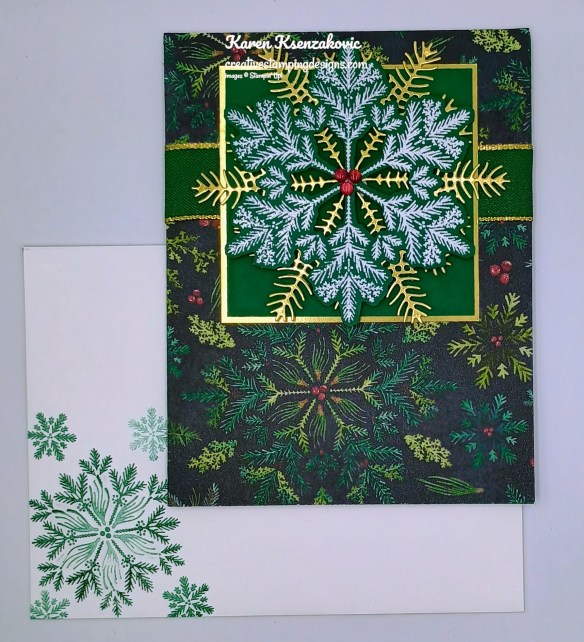 Stampin' Up! Delicate Pines in Shaded Spruce 6 creativestampingdesigns.com