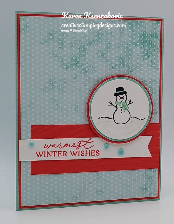 Stampin' Up! Jar of Joy Snowman 4 creativestampingdesigns.com