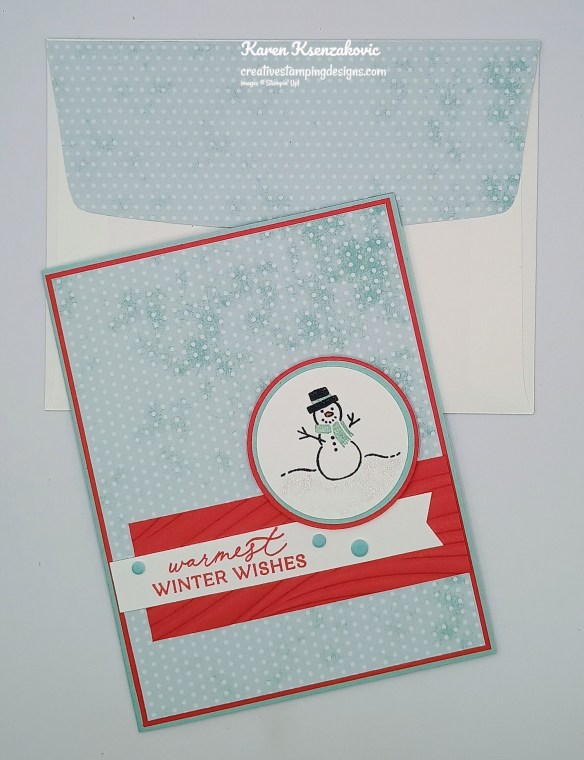 Stampin' Up! Jar of Joy Snowman 7 creativestampingdesigns.com