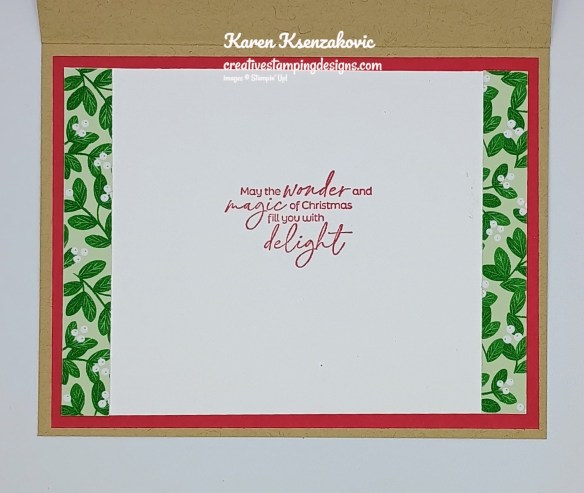 Stampin' Up! Joyful Tidings CAS 5 creativestampingdesigns.com