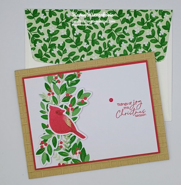 Stampin' Up! Joyful Tidings CAS 7 creativestampingdesigns.com