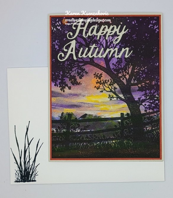 Stampin' Up! Peaceful View CAS 6 creativestampingdesigns.com