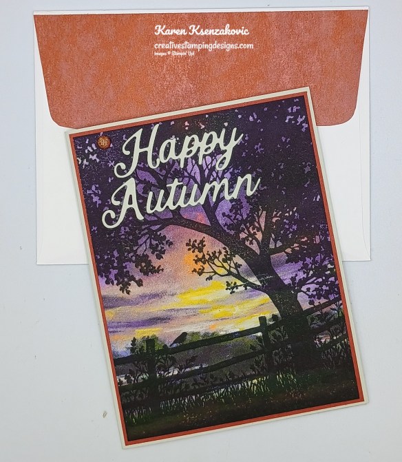 Stampin' Up! Peaceful View CAS 7 creativestampingdesigns.com