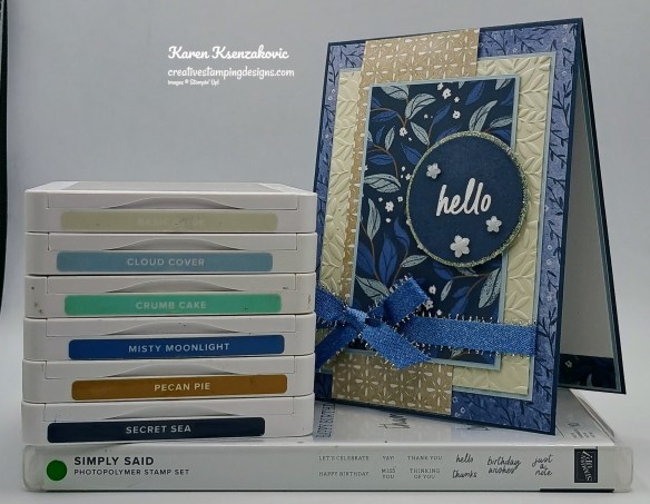 Stampin' Up! Simply Said Hello 1 creativestampingdesigns.com