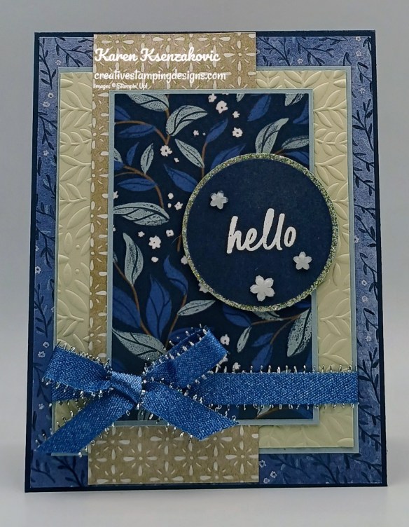 Stampin' Up! Simply Said Hello 2 creativestampingdesigns.com