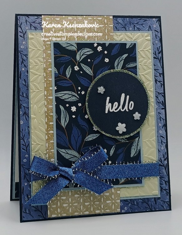 Stampin' Up! Simply Said Hello 3 creativestampingdesigns.com