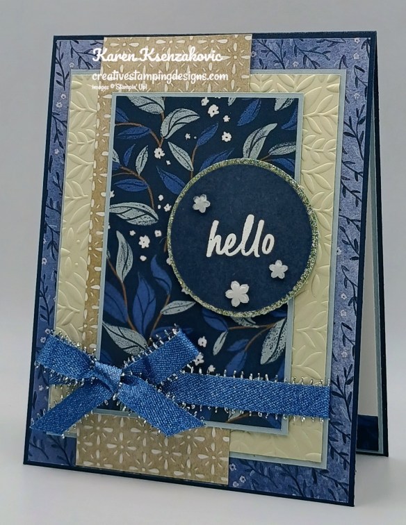 Stampin' Up! Simply Said Hello 4 creativestampingdesigns.com