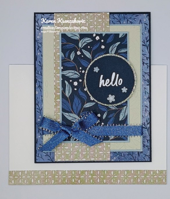 Stampin' Up! Simply Said Hello 6 creativestampingdesigns.com