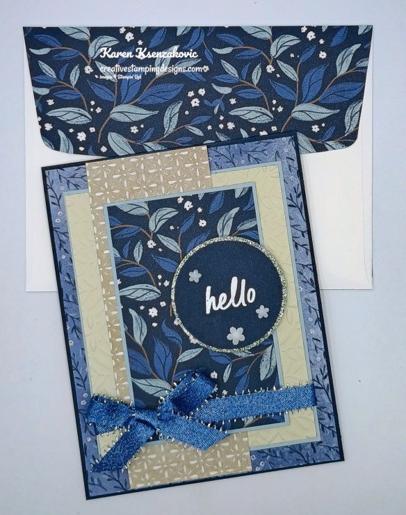 Stampin' Up! Simply Said Hello 7 creativestampingdesigns.com