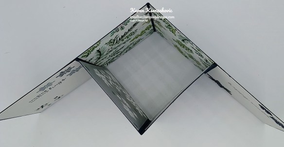 Stampin' Up! Snowflake Kisses Fun Fold 5 creativestampingdesigns.com