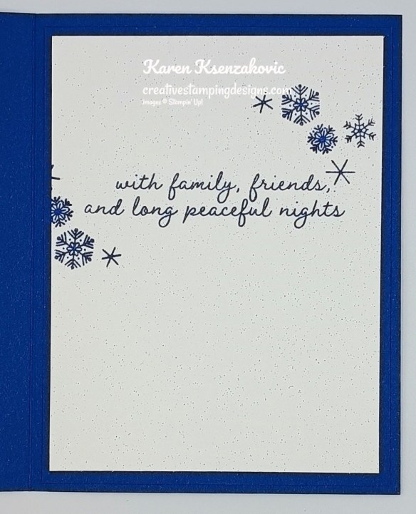 Stampin' Up! Snowy Delight Falling Snow 5 creativestampingdesigns.com