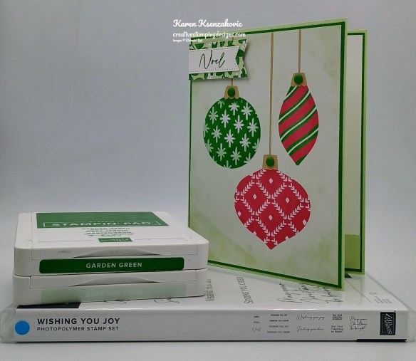 Stampin' Up! Wishing You Joy CAS 1 creativestampingdeisgns.com