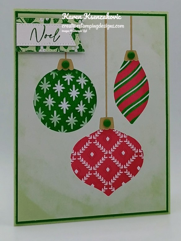 Stampin' Up! Wishing You Joy CAS 4 creativestampingdeisgns.com