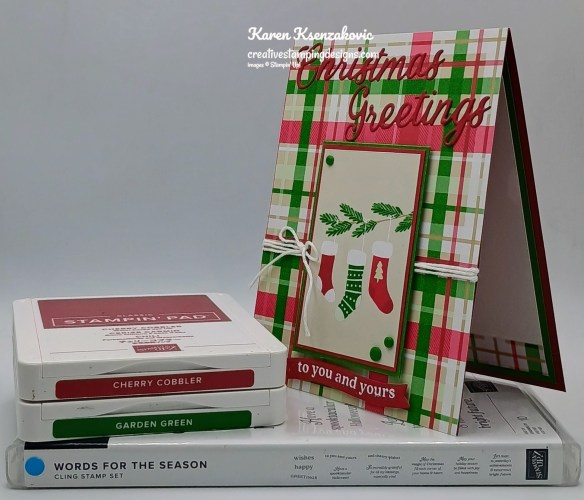 Stampin' Up! Words For The Season Greetings 1 creativestamppingdesigns.com