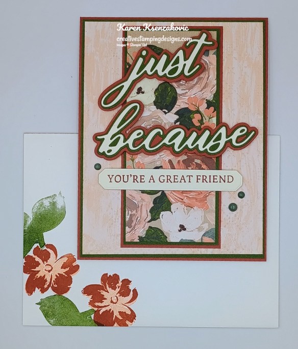 Stampin' Up! Words of Beauty Friendship 6 creativestampingdesigns.com