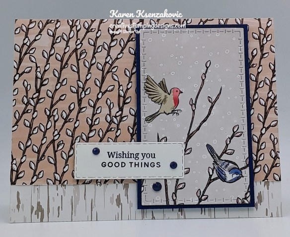 Stampin' Up! Banner Sayings CAS 2 creativestampingdesigns.com
