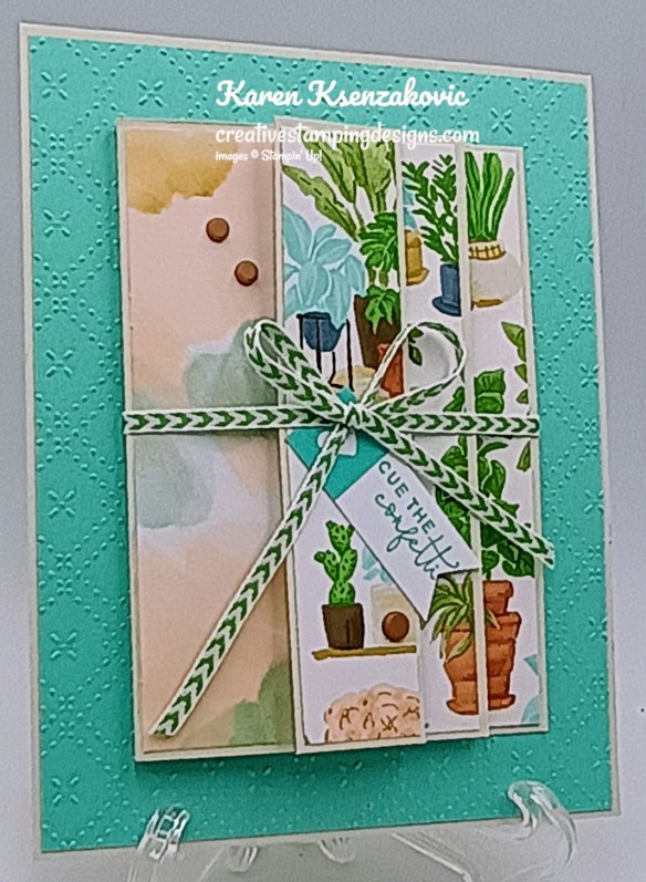 Stampin' Up! Banner Sayings Fun Fold 4 creativestampingdesigns.com