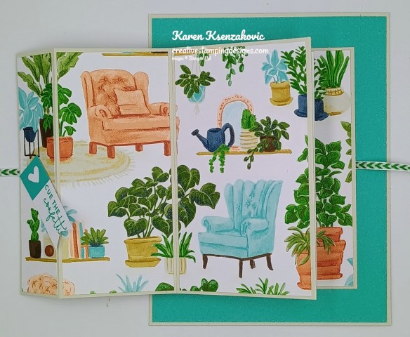 Stampin' Up! Banner Sayings Fun Fold 3 creativestampingdesigns.com