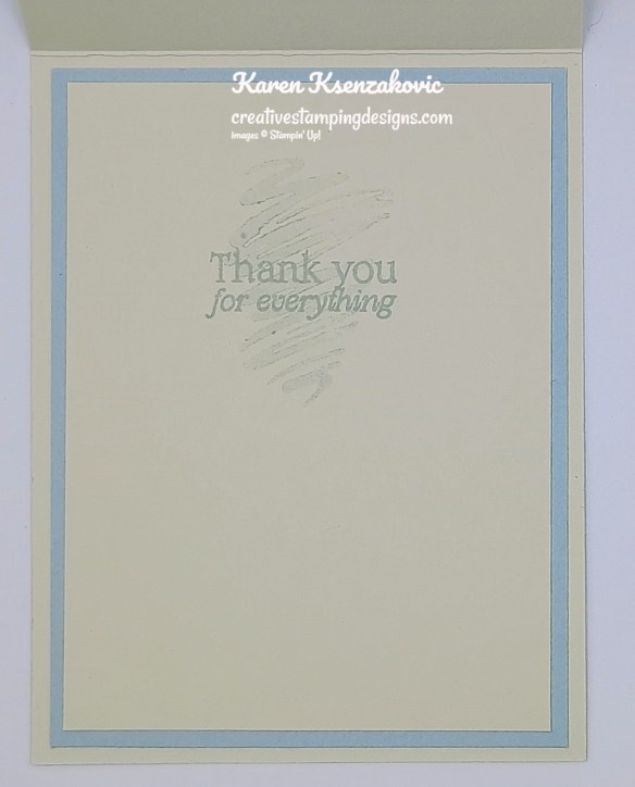 Stampin' Up! Gallery Blooms CAS 5 creativestampingdesigns.com