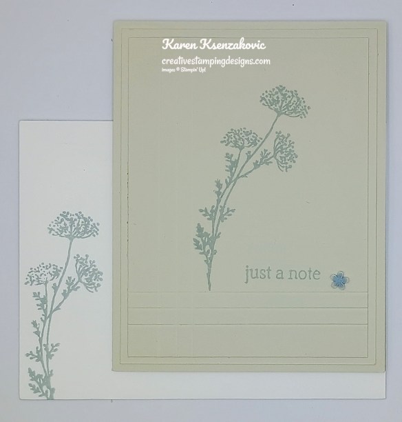 Stampin' Up! Gallery Blooms CAS 6 creativestampingdesigns.com