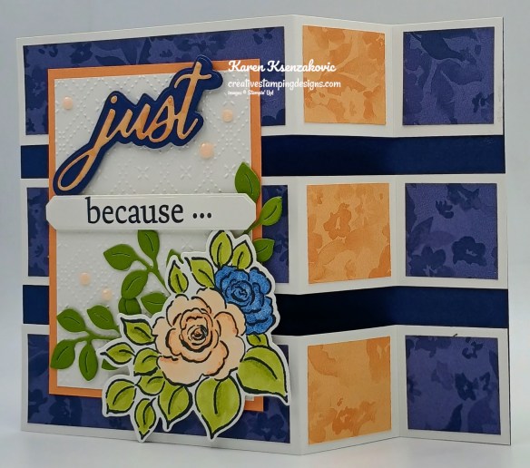 Stampin' Up! Charming Day Fun Fold Birthday 3 creativestampingdesigns.com