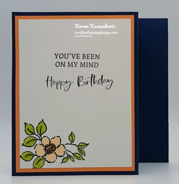Stampin' Up! Charming Day Fun Fold Birthday 5 creativestampingdesigns.com