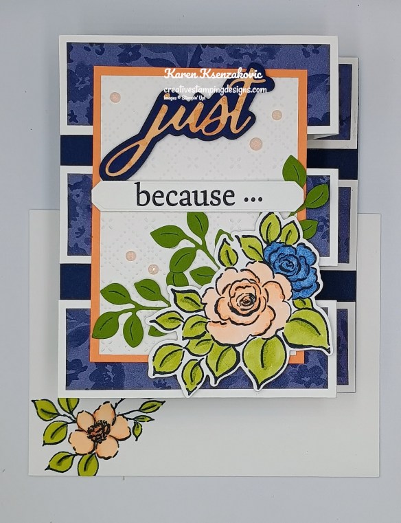 Stampin' Up! Charming Day Fun Fold Birthday 6 creativestampingdesigns.com