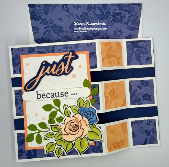 Stampin' Up! Charming Day Fun Fold Birthday 7 creativestampingdesigns.com