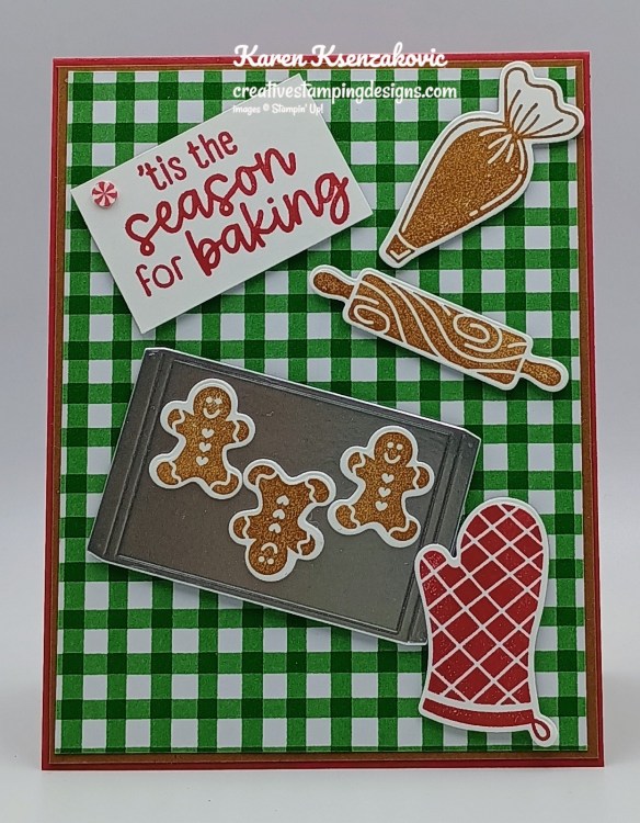 Stampin' Up! Homemade Treats Gingerbread Man 2 creativestampingdesigns.com