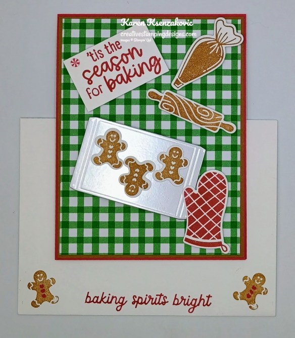 Stampin' Up! Homemade Treats Gingerbread Man 6 creativestampingdesigns.com
