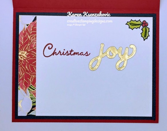 Stampin' Up! Jolly Holly CAS 5 creativestampingdesigns.com