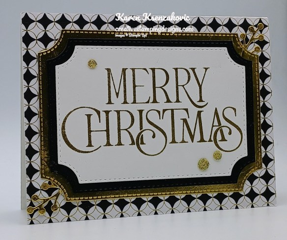 Stampin Up! Merry Christmas in Gold 4 creativestmpingdesigns.com