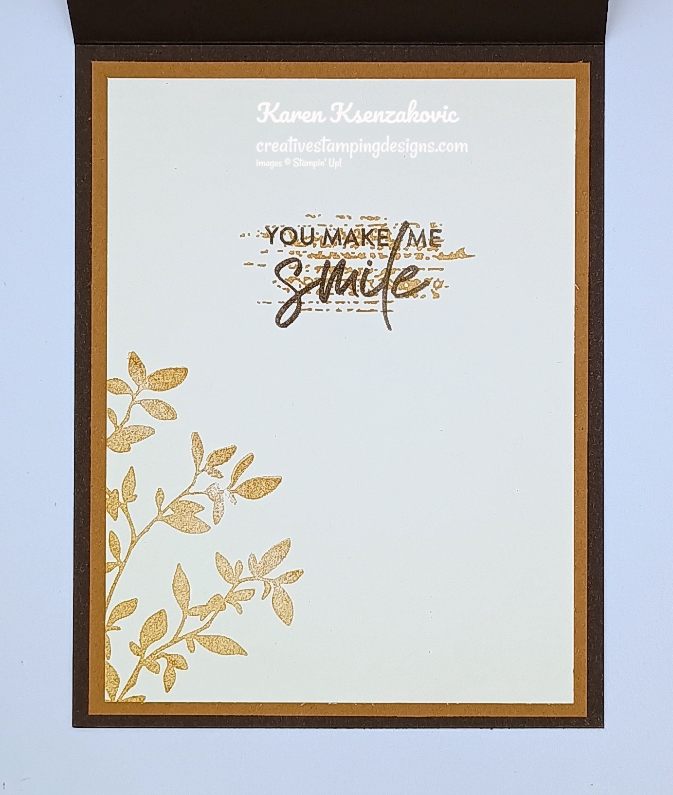 Stampin' Up! Nature's Symphony | Creative Stamping Designs