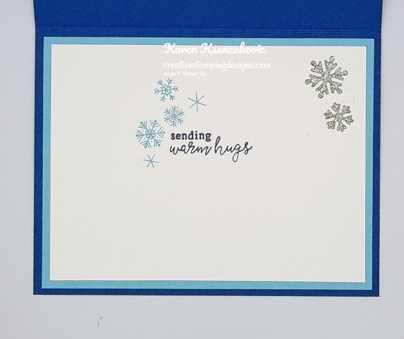 Stampin' Up! Snowflake Kisses Be Warm 5 creativestampingdesigns.com