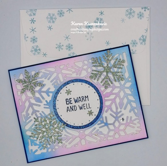 Stampin' Up! Snowflake Kisses Be Warm 7 creativestampingdesigns.com