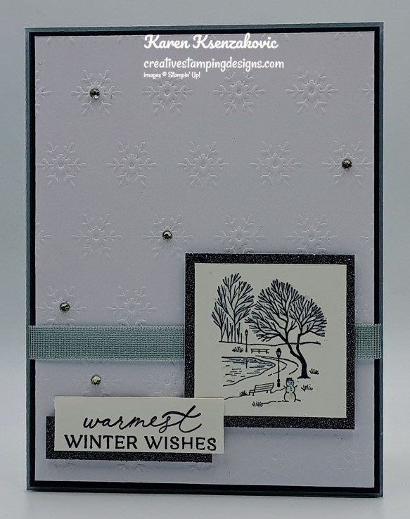Stampin' Up! Winter Scenes CAS 2 creativestampingdesigns.com