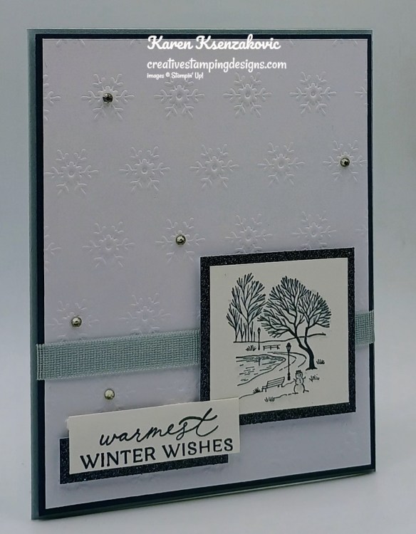 Stampin' Up! Winter Scenes CAS 4 creativestampingdesigns.com