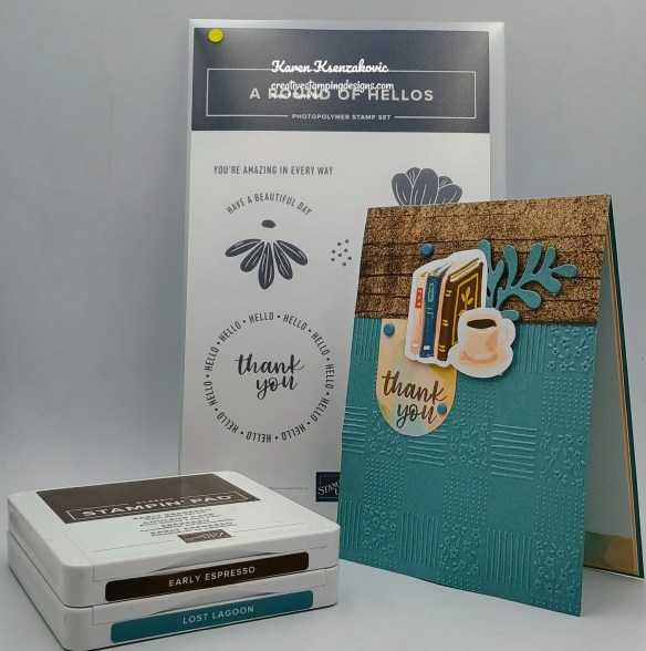 Stampin' Up! A Round of Hellos Thank You 1 creativestampingdesigns.com