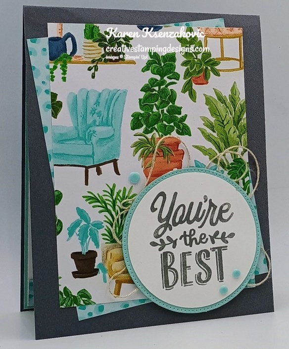 Stampin' Up! Creative Haven CAS 3 creativestampingdesigns.com