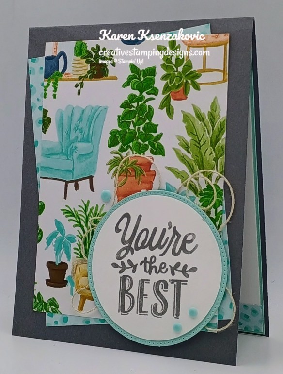 Stampin' Up! Creative Haven CAS 4 creativestampingdesigns.com