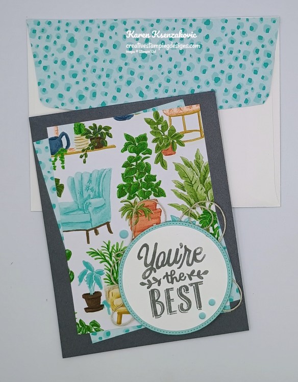 Stampin' Up! Creative Haven CAS 7 creativestampingdesigns.com