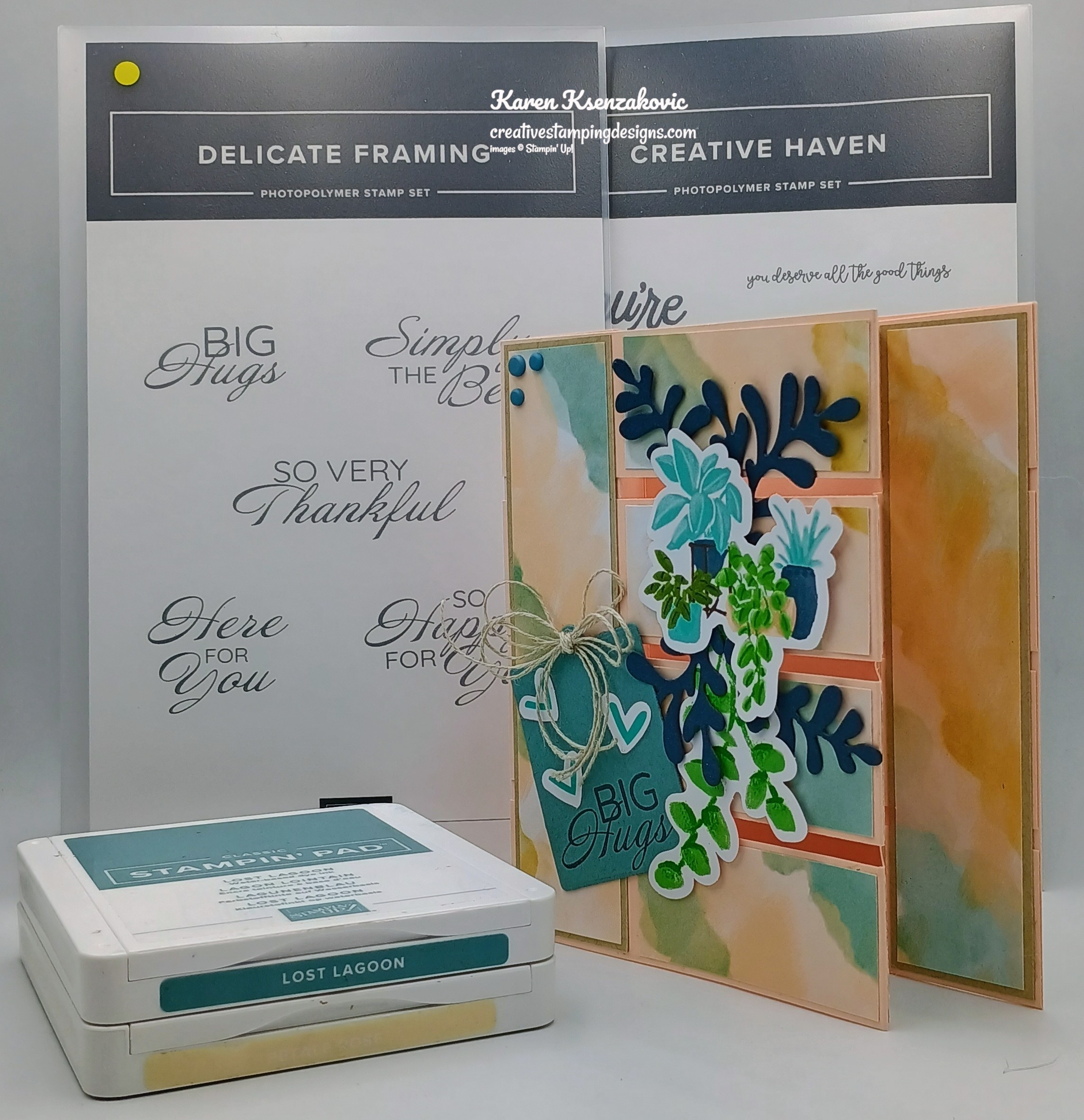 Stampin' Up! Delicate Framing for Fun Fold Friday | Creative