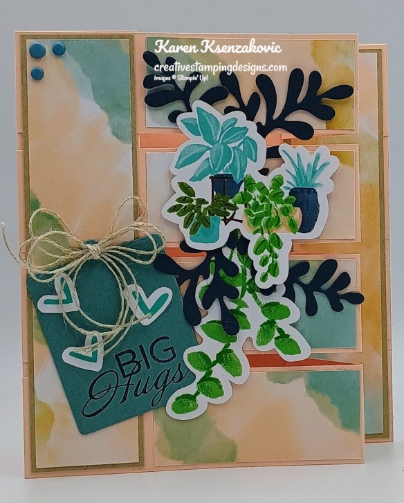 Stampin' Up! Delicate Framing Fun Fold 4 creativestampingdesigns.com