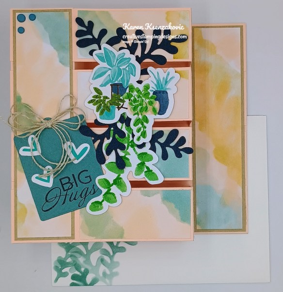 Stampin' Up! Delicate Framing Fun Fold 6 creativestampingdesigns.com