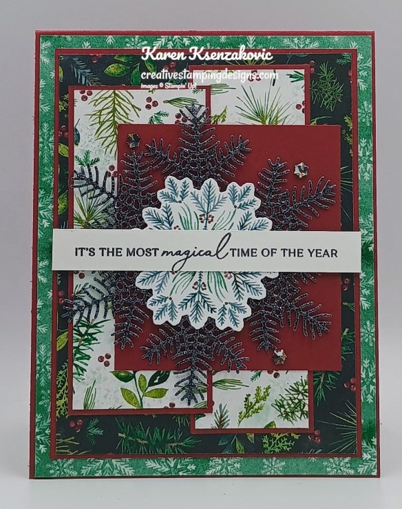 Stampin' Up! Delicate Pines Winter 2 creativestampingdesigns.com