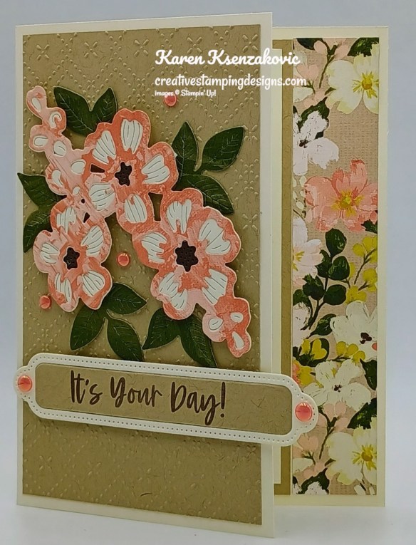 Stampin' Up! Fragrant Layers Fun Fold 4 creativestampingdesigns.com