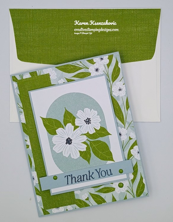 Stampin' Up! Lovely Arrangements CAS 7 creativetampingdesigns.com