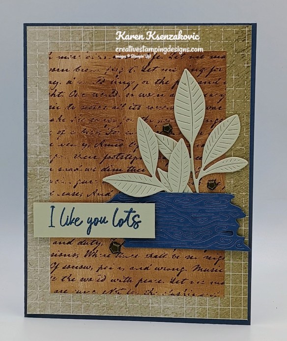 Stampin' Up! Nature's Symphony Masculine 2 creativestampingdesigns.com